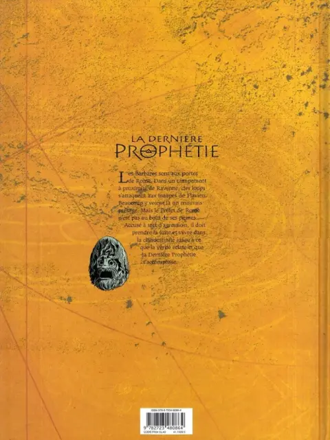 Verso de l'album La Dernière prophétie Tome 5 La foudre et la croix
