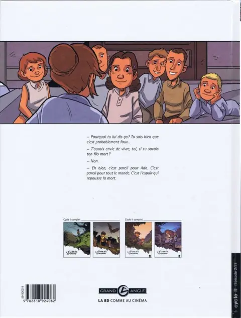 Verso de l'album L'Envolée sauvage Tome 4 La Boîte aux souvenirs