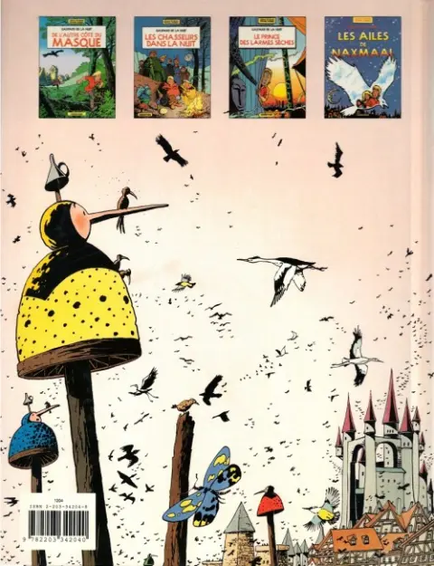 Verso de l'album Gaspard de la nuit Tome 4 Les ailes de Naxmaal