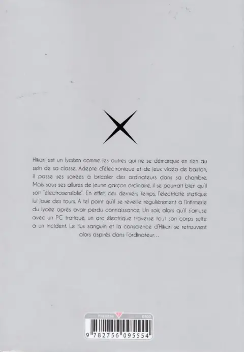 Verso de l'album Hikari-man 1
