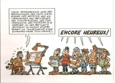 Verso de l'album L'Île d'Yeu Tome 1 Yeu est yeu, nom de Yeu !