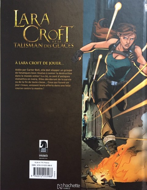 Verso de l'album Lara Croft et le talisman des glaces Tome 2