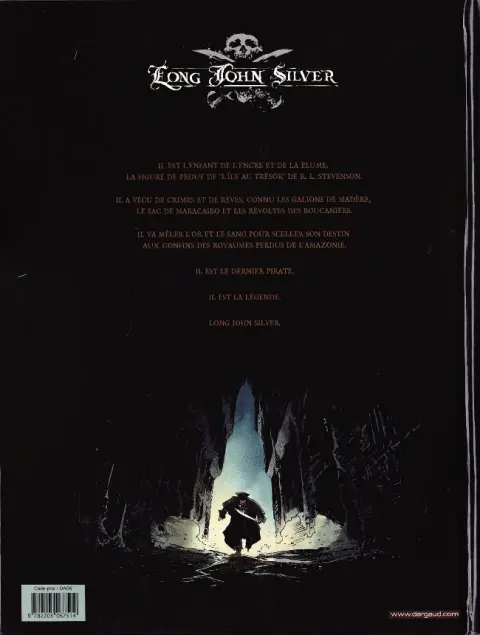 Verso de l'album Long John Silver IV Guyanacapac