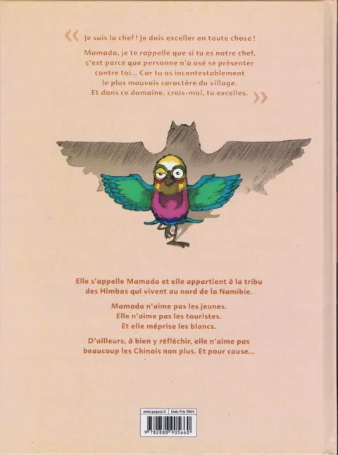 Verso de l'album Mamada Tome 1 Époustouflante migrante