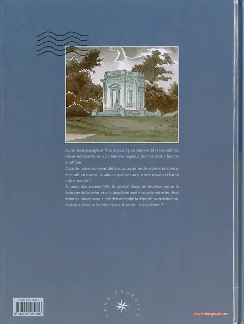 Verso de l'album Marie Antoinette, La Reine fantôme