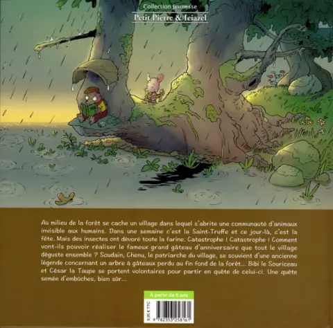 Verso de l'album Le Petit Bois Tome 1 L'arbre à gâteaux