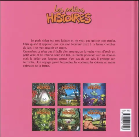 Verso de l'album Les Petites histoires Tome 6 Les petites histoires de la ferme