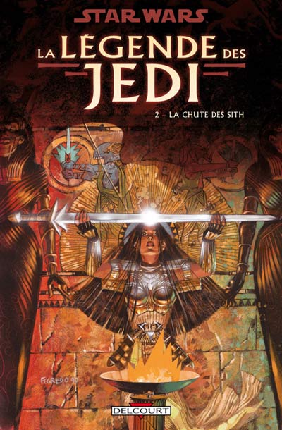 Couverture de l'album Star Wars - La légende des Jedi Tome 2 La chute des Sith