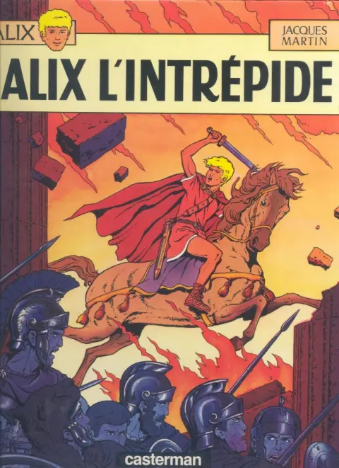 Couverture de l'album Alix Tome 1 Alix l'intrépide