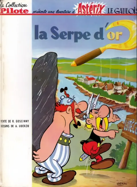 Couverture de l'album Astérix Tome 2 La serpe d'or