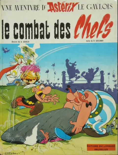 Couverture de l'album Astérix Tome 7 Le combat des chefs