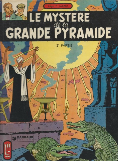 Couverture de l'album Blake et Mortimer Tome 4 Le Mystère de la Grande Pyramide - 2e partie