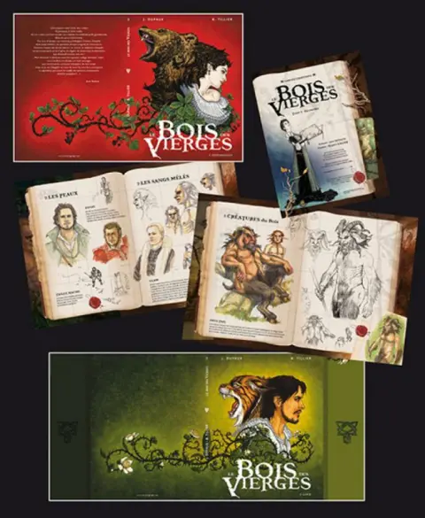 Couverture de l'album Le Bois des Vierges Tome 3 Epousailles