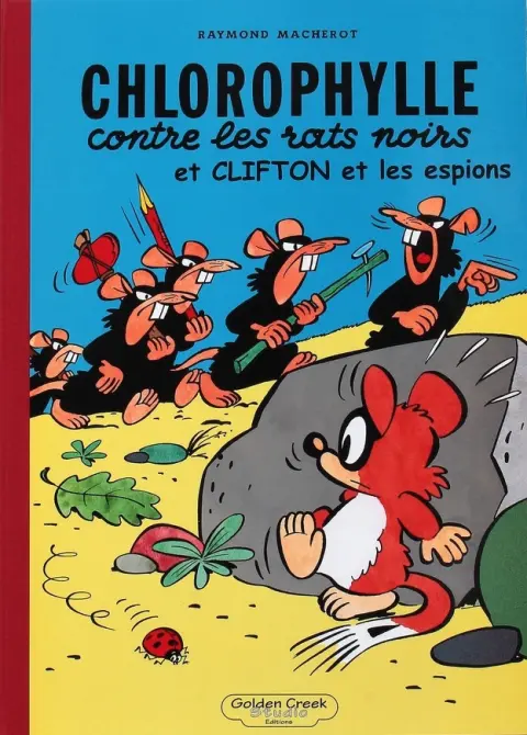 Couverture de l'album Chlorophylle Tome 1 Chlorophylle contre les rats noirs et Clifton et les espions