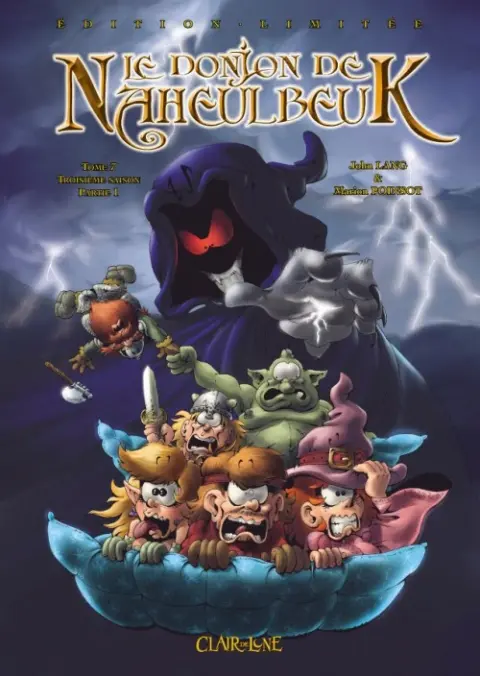 Couverture de l'album Le Donjon de Naheulbeuk Tome 7 Troisième saison, partie 1