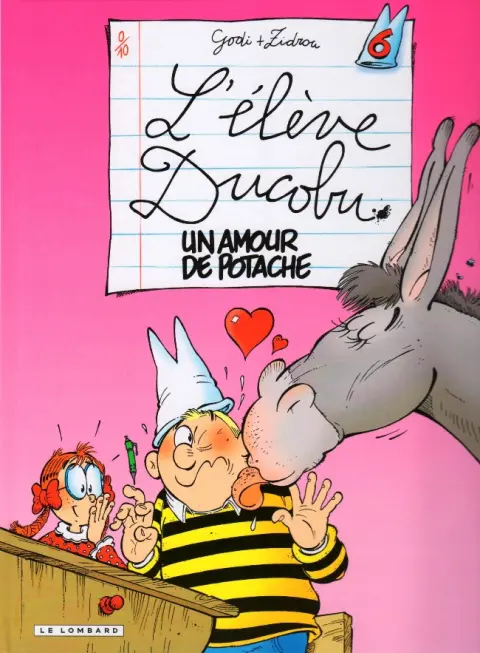 Couverture de l'album L'Élève Ducobu Tome 6 Un amour de potache