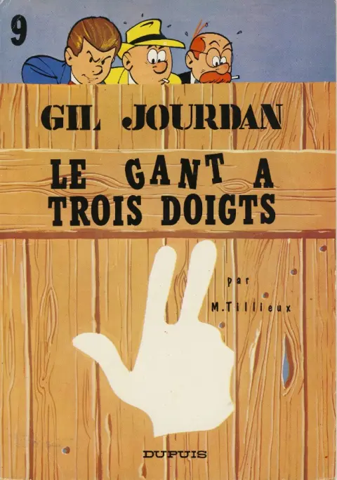 Couverture de l'album Gil Jourdan Tome 9 Le gant à trois doigts