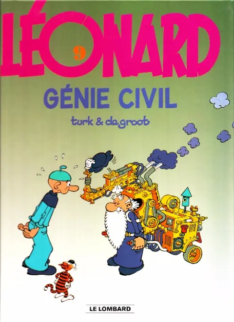 Couverture de l'album Léonard Tome 9 Génie civil