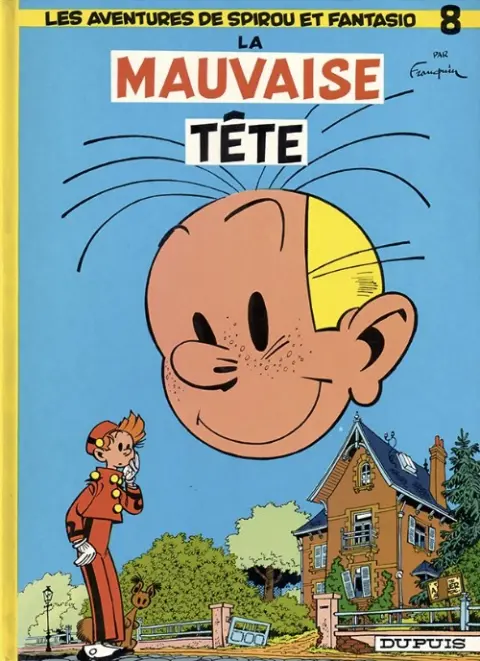 Couverture de l'album Spirou et Fantasio Tome 8 La mauvaise tête