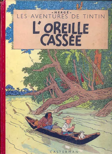 Couverture de l'album Tintin Tome 6 L'oreille cassée