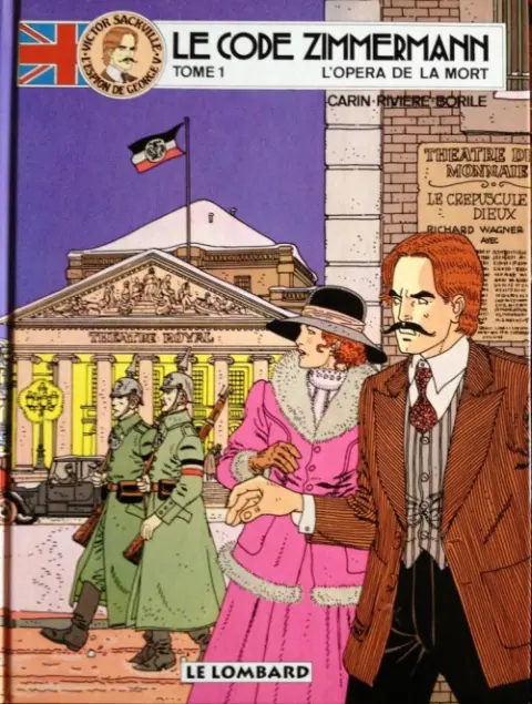 Couverture de l'album Victor Sackville Tome 1 Le code Zimmermann - L'opéra de la mort