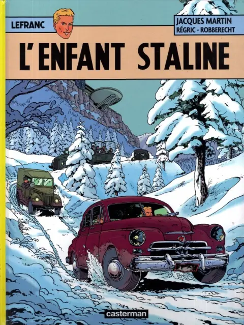 Couverture de l'album Lefranc Tome 24 L'enfant Staline