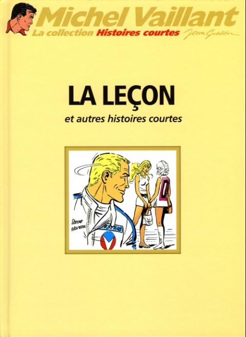 Couverture de l'album Michel Vaillant La Collection Tome 73 La leçon et autres histoires courtes