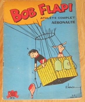 Couverture de l'album Bob Flapi athlète complet Tome 5 Aéronaute