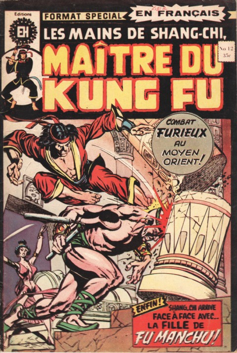 Les Mains de Shang-Chi, maître du Kung-Fu N° 12 Fille de la nuit !