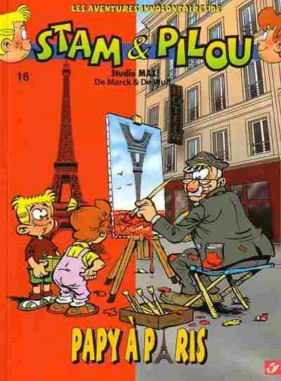 Les aventures involontaires de Stam & Pilou Tome 16 Papy à Paris
