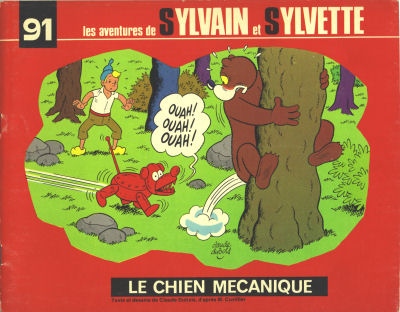 Couverture de l'album Sylvain et Sylvette Tome 91 Le chien mécanique