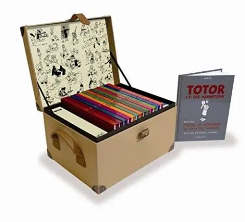 Tintin Édition du centenaire (14 mini-albums N&B)