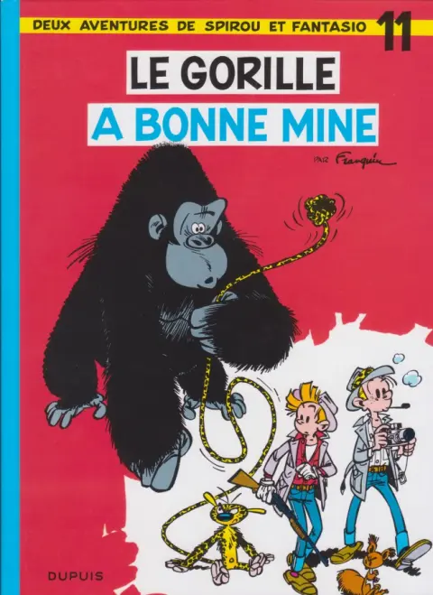 Couverture de l'album Spirou et Fantasio Tome 11 Le gorille a bonne mine