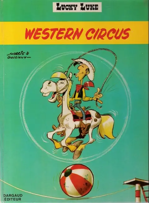 Couverture de l'album Lucky Luke Tome 36 Western Circus