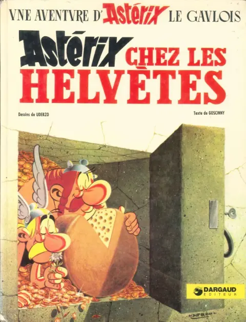 Couverture de l'album Astérix Tome 16 Astérix chez les Helvètes