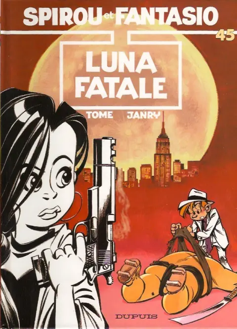 Couverture de l'album Spirou et Fantasio Tome 45 Luna fatale