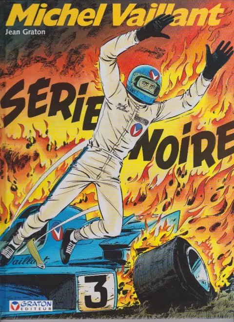 Couverture de l'album Michel Vaillant Tome 23 Série noire