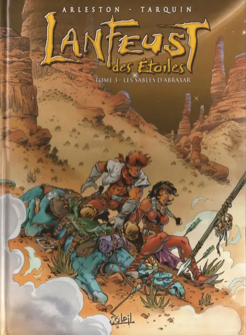 Couverture de l'album Lanfeust des Étoiles Tome 3 Les sables d'Abraxas