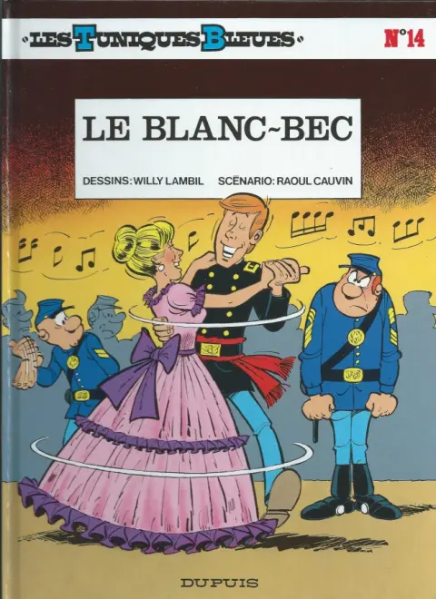 Couverture de l'album Les Tuniques Bleues Tome 14 Le blanc-bec