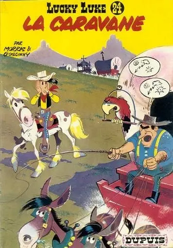 Couverture de l'album Lucky Luke Tome 24 La caravane