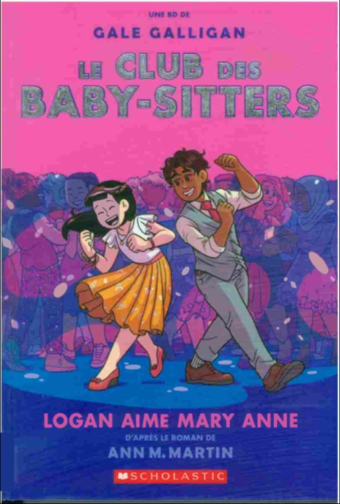 Couverture de l'album Le Club des Baby-Sitters Tome 8 Logan aime Mary Anne