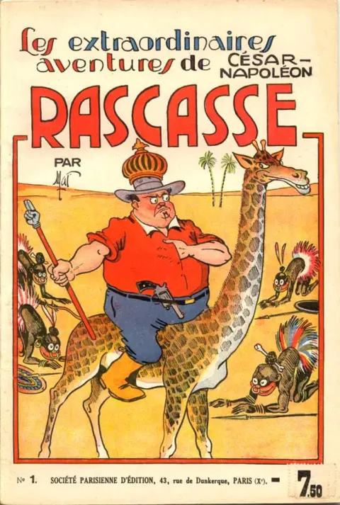 Les extraordinaires aventures de César-Napoléon Rascasse Tome 1