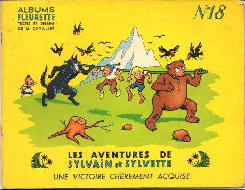 Couverture de l'album Sylvain et Sylvette Tome 18 Une victoire chèrement acquise