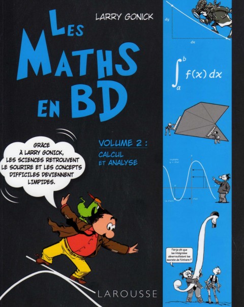 Couverture de l'album Les Maths en BD 2 Calcul et analyse
