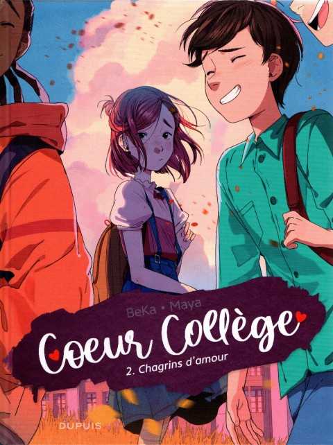 Couverture de l'album Cœur collège 2 Chagrins d'amour