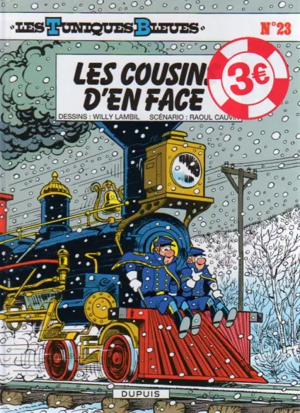 Couverture de l'album Les Tuniques Bleues Tome 23 Les cousins d'en face