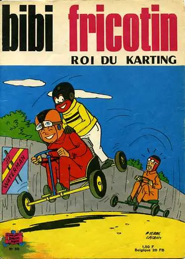 Bibi Fricotin 2e Série - Societé Parisienne d'Edition Tome 58 Bibi Fricotin roi du karting