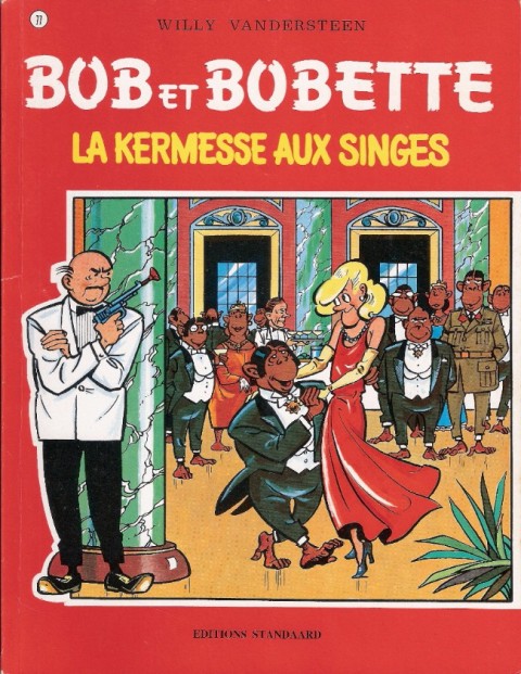 Couverture de l'album Bob et Bobette Tome 77 La kermesse aux singes