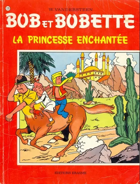 Couverture de l'album Bob et Bobette Tome 129 La princesse enchantée