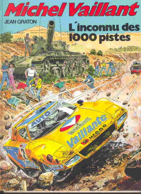 Couverture de l'album Michel Vaillant Tome 37 L'inconnu des 1000 pistes